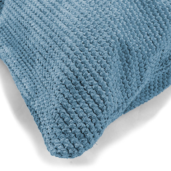 Dekokissen / Sofa Kissenbezug 47 x 47cm - Pom-Pom Himmelblau 03
