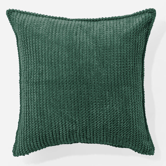 Dekokissen / Sofa Kissenbezug 47 x 47cm - Pom-Pom Moosgrün 01