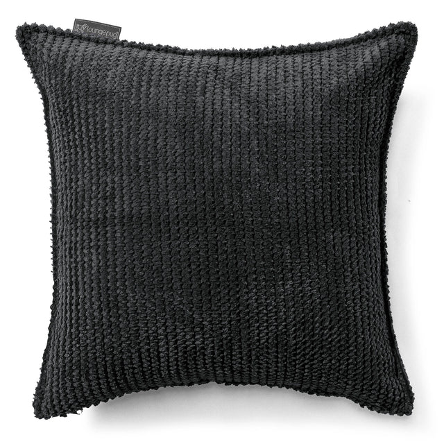 Dekokissen / Sofa Kissenbezug 47 x 47cm - Pom-Pom Schwarz 01