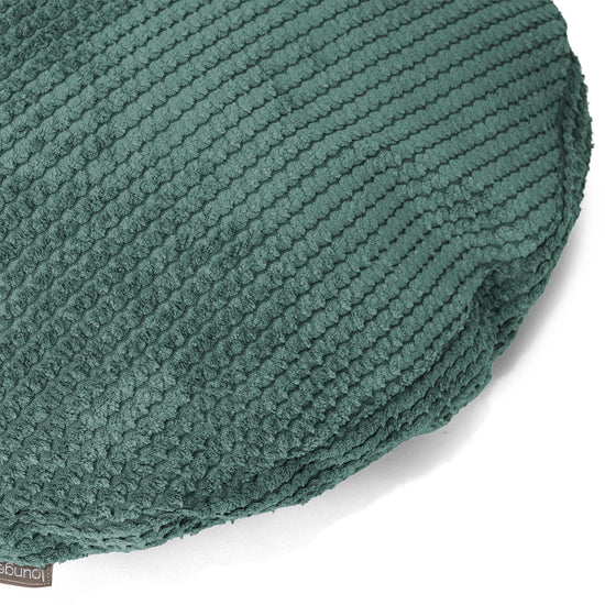 Dekokissen / Sofa Kissenbezug Rund 50cm - Pom-Pom Moosgrün 02