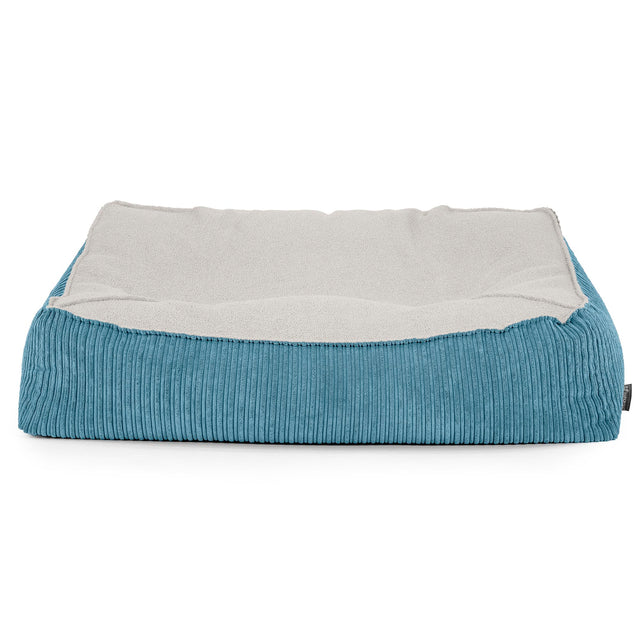 Das Slouchy Sitzsack Sofa - Bouclé & Cord Türkis 02
