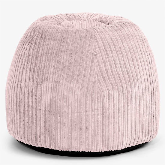 Schminktisch-Pouf-Hocker - Cord Rosa 01