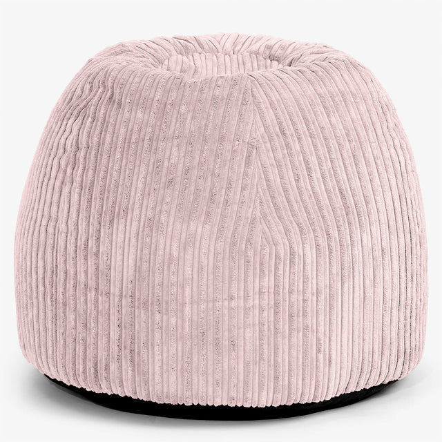 Schminktisch-Pouf-Hocker - Cord Rosa 01
