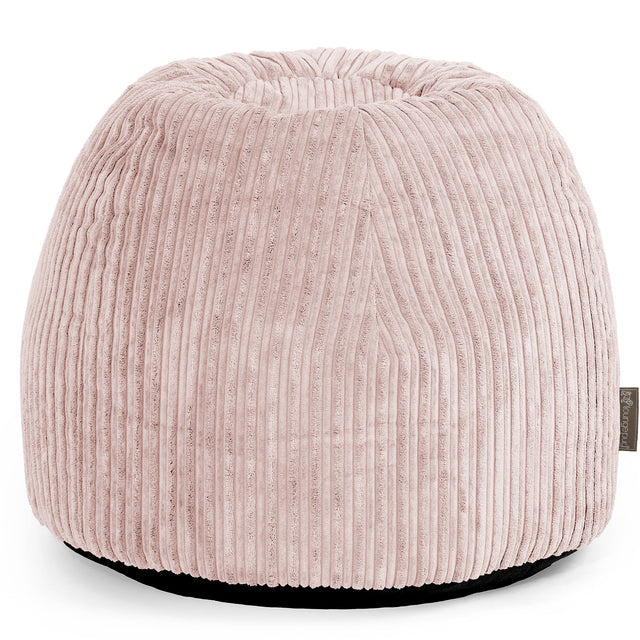 Schminktisch-Pouf-Hocker - Cord Rosa 01