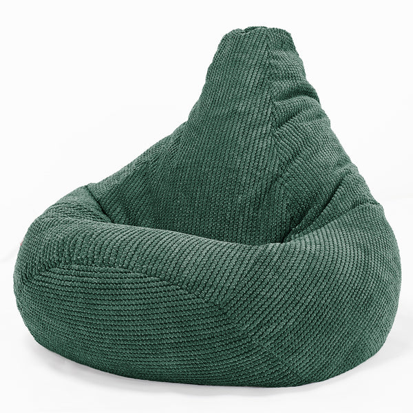 Gaming Sitzsack Sessel - Pom-Pom Moosgrün 01