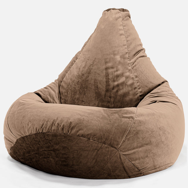 Gaming Sitzsack Sessel Ersatz Bezug - Samt 01