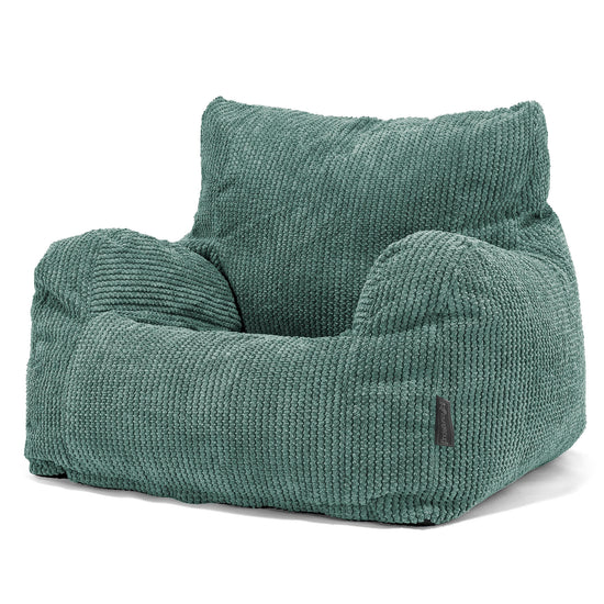 Josephine Sitzsack Ohrensessel - Pom-Pom Moosgrün 01