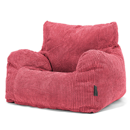 Josephine Sitzsack Ohrensessel - Pom-Pom Pastellrot 01