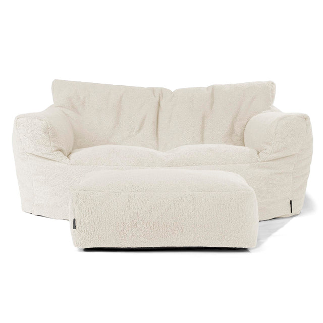 Josephine Sitzsack Sofa - Bouclé Elfenbein 02
