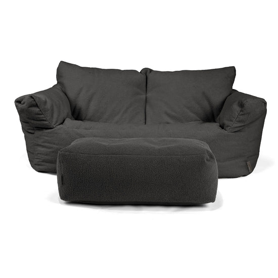 Josephine Sitzsack Sofa - Bouclé Graphitgrau 02