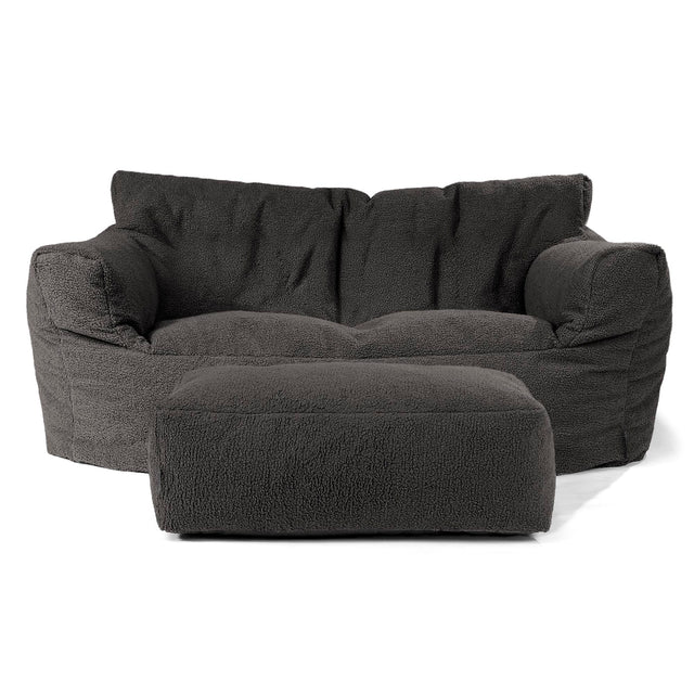 Josephine Sitzsack Sofa - Bouclé Graphitgrau 02