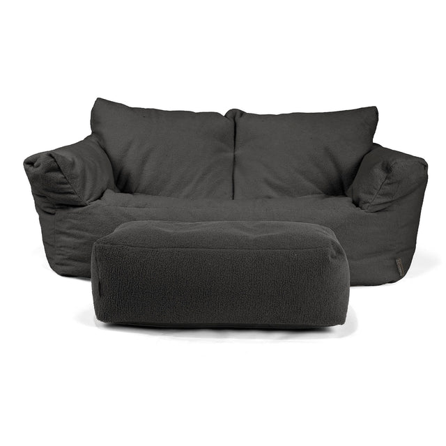 Josephine Sitzsack Sofa - Bouclé Graphitgrau 02