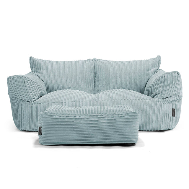 Josephine Sitzsack Sofa - Cord Mintgrün 02