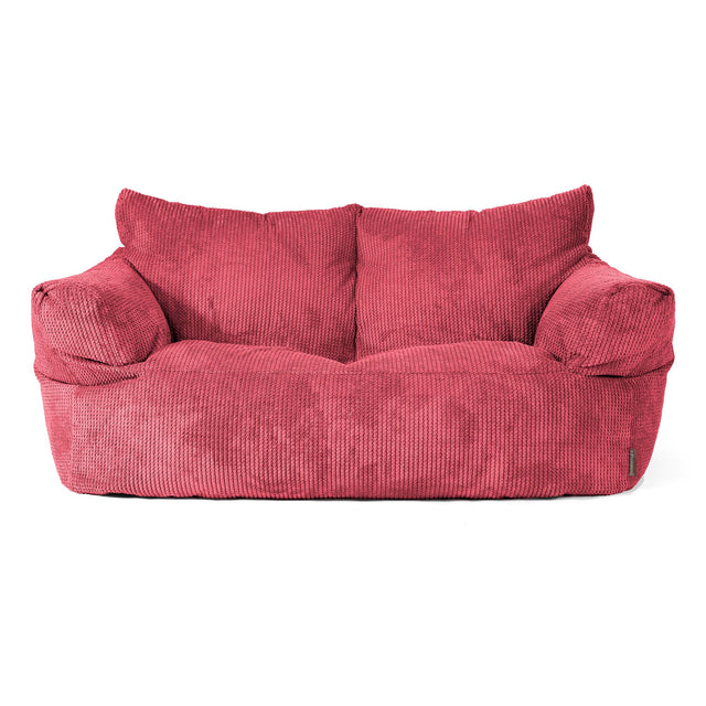 Josephine Sitzsack Sofa - Pom-Pom Pastellrot 01