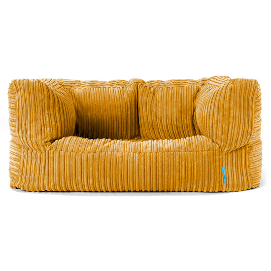Kindersofa Albert 2-6 jahren - Cord Goldhonig 01