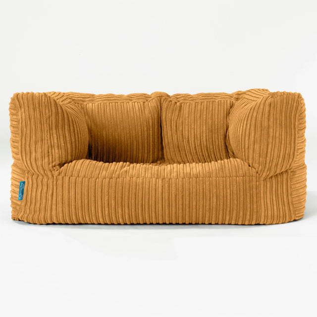 Kindersofa Albert 2-6 jahren - Cord Goldhonig 01