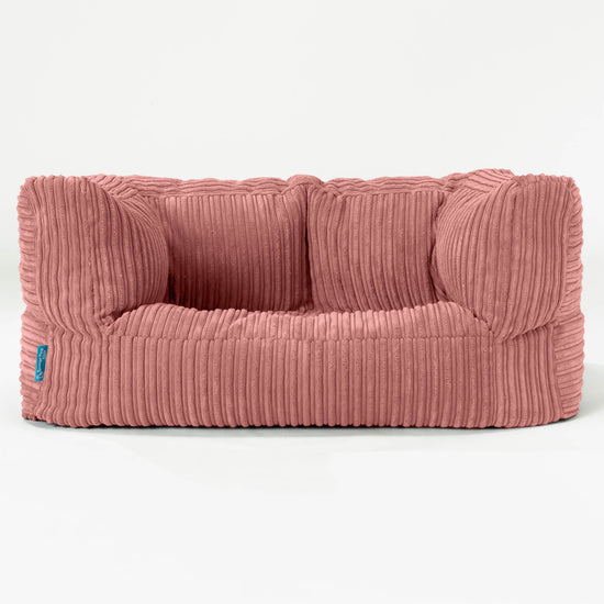 Kindersofa Albert 2-6 jahren - Cord Pfirsich 01