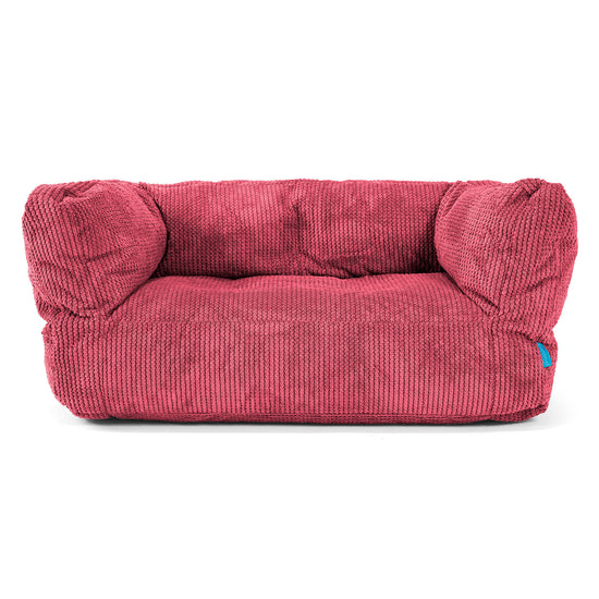 Kindersofa Albert 2-6 jahren - Pom-Pom Pastellrot 01