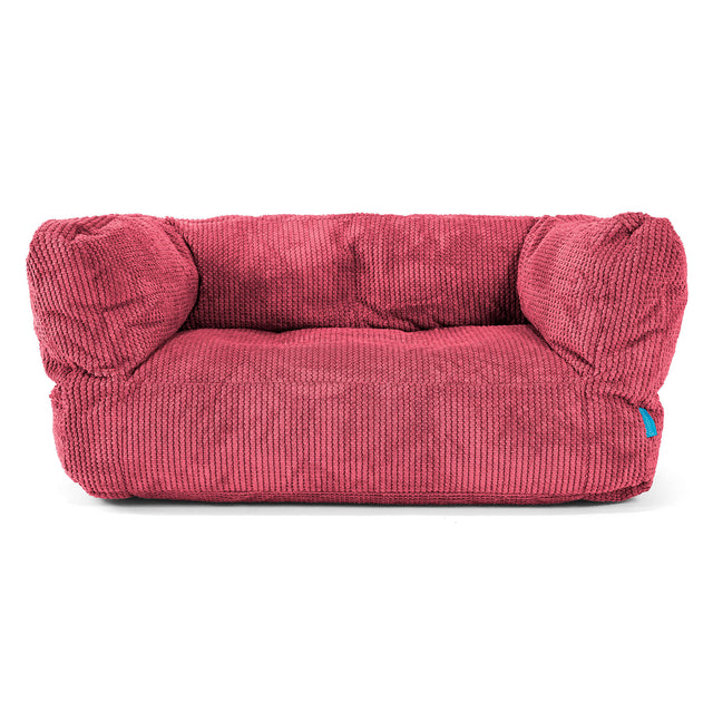 Kindersofa Albert 2-6 jahren - Pom-Pom Pastellrot 01