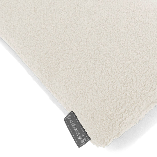 Dekokissen / Sofa Kissenbezug 35 x 50cm - Bouclé Elfenbein 02