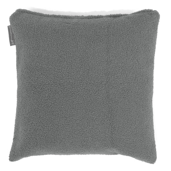 Dekokissen / Sofa Kissenbezug 47 x 47cm - Bouclé Grau 01