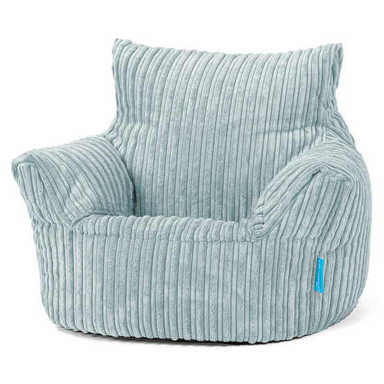 Klein Kindersessel Sitzsack 1-3 jahren - Cord Mintgrun 01