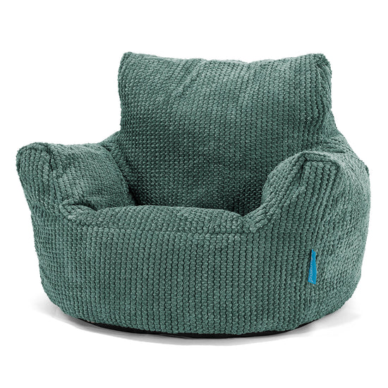 Klein Kindersessel Sitzsack 1-3 jahren - Pom Pom Moosgrun 01
