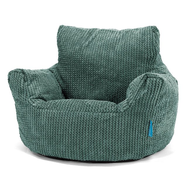 Klein Kindersessel Sitzsack 1-3 jahren - Pom Pom Moosgrun 01