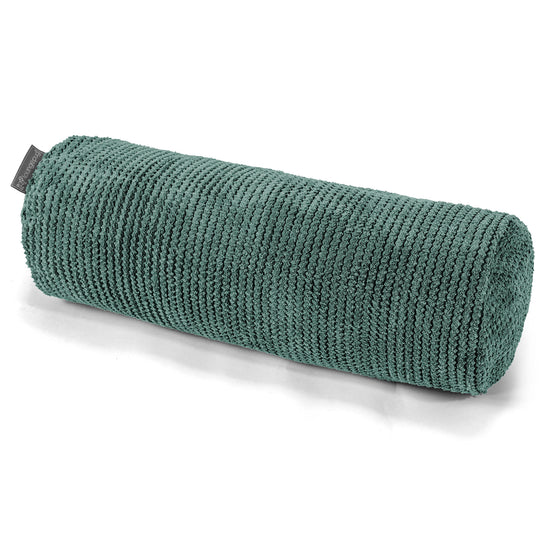 Nackenrolle Dekokissen / Sofa Kissenbezug 20 x 55cm - Pom-Pom Moosgrün 01