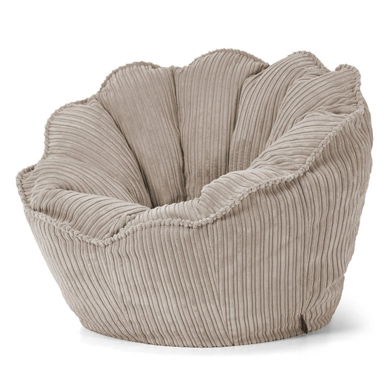 Natalia Sacco Sitzsack Stuhl - Cord Nerzfarben 02