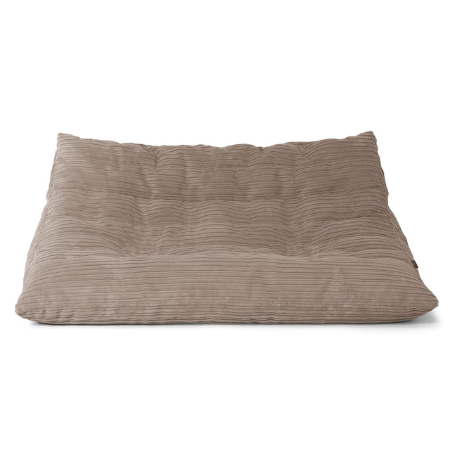 Noah Sitzsack-Bodensofa - Cord Beigegrau 01