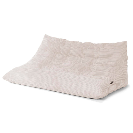 Noah Sitzsack-Bodensofa - Cord Elfenbein 02