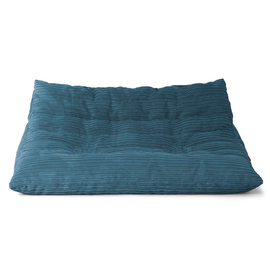 Noah Sitzsack-Bodensofa - Cord Marineblau 01