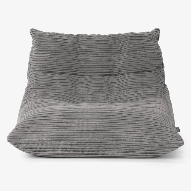 Noah Sitzsack-Bodenstuhl - Cord Graphitgrau 01