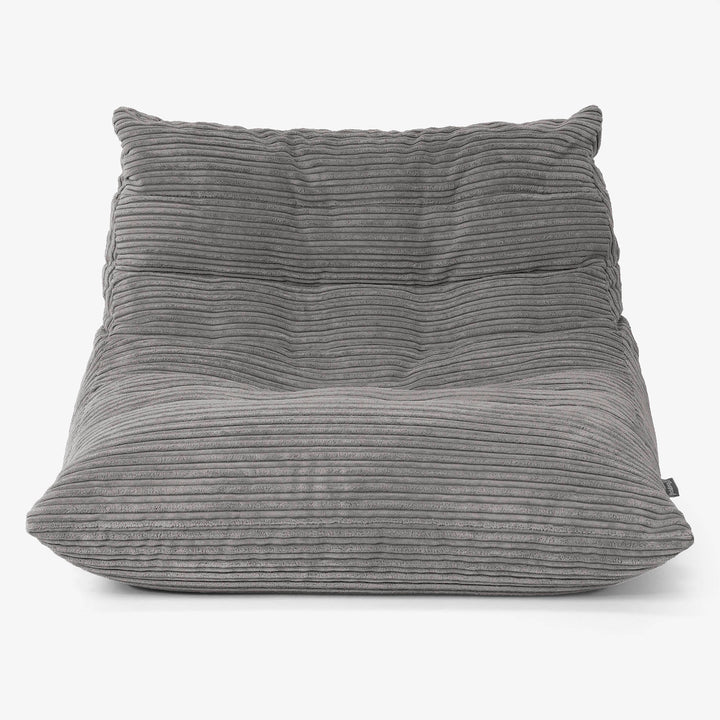 Noah Sitzsack-Bodenstuhl - Cord Graphitgrau 01