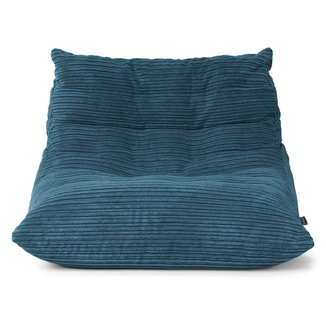 Noah Sitzsack-Bodenstuhl - Cord Marineblau 01