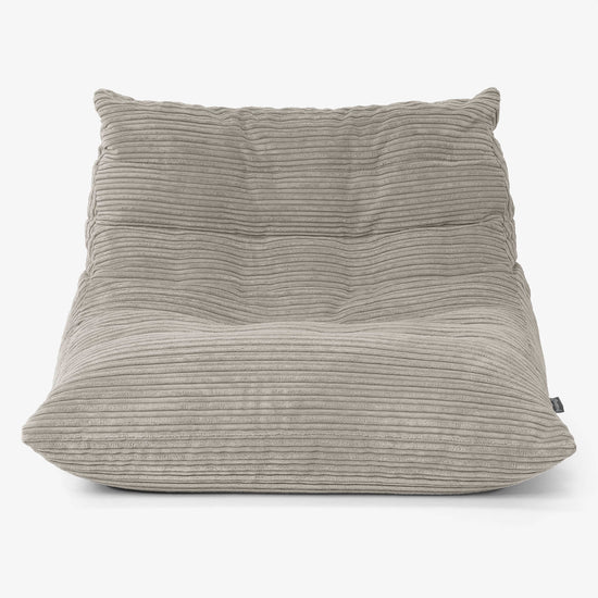 Noah Sitzsack-Bodenstuhl - Cord Nerzfarben 01