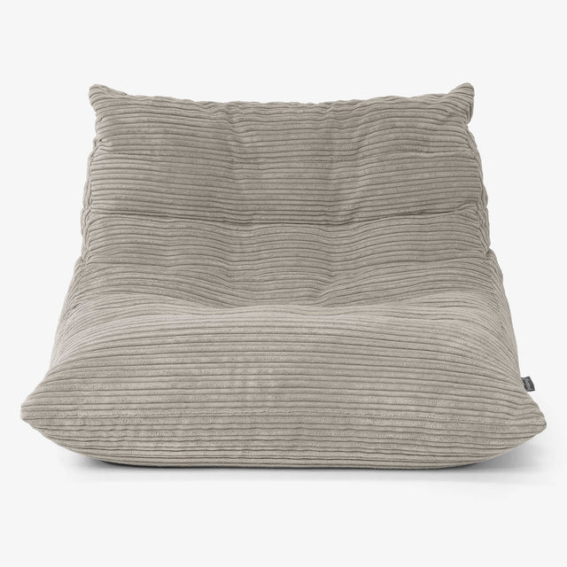 Noah Sitzsack-Bodenstuhl - Cord Nerzfarben 01