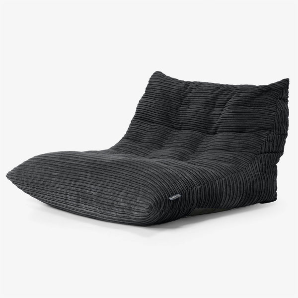 Noah Sitzsack-Bodenstuhl - Cord Schwarz 01