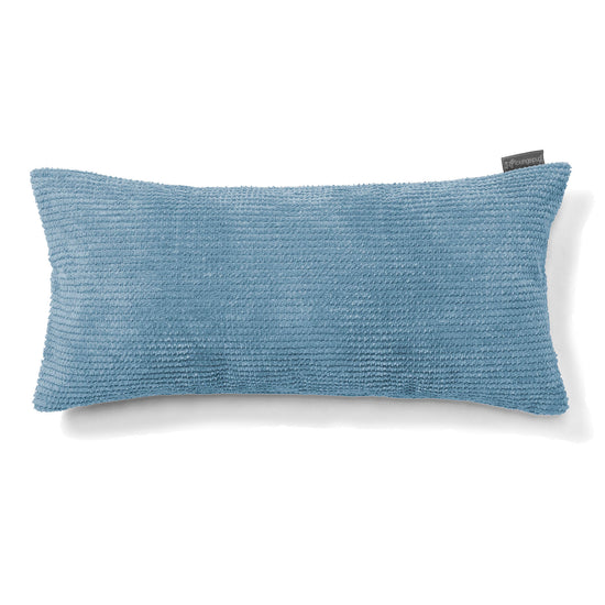 Riesen Dekokissen / Sofa Kissenbezug 40 x 70cm - Pom-Pom Himmelblau 01