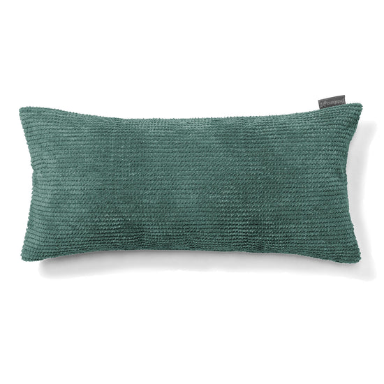 Riesen Dekokissen / Sofa Kissenbezug 40 x 70cm - Pom-Pom Moosgrün 01