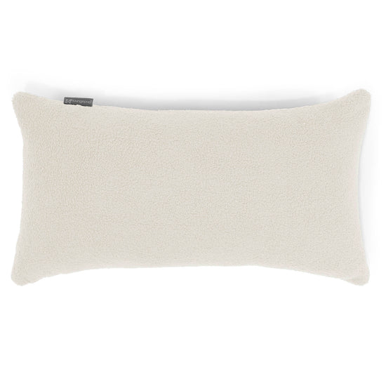 Riesen Dekokissen / Sofa Kissenbezug 40 x 70cm - Bouclé Elfenbein 01