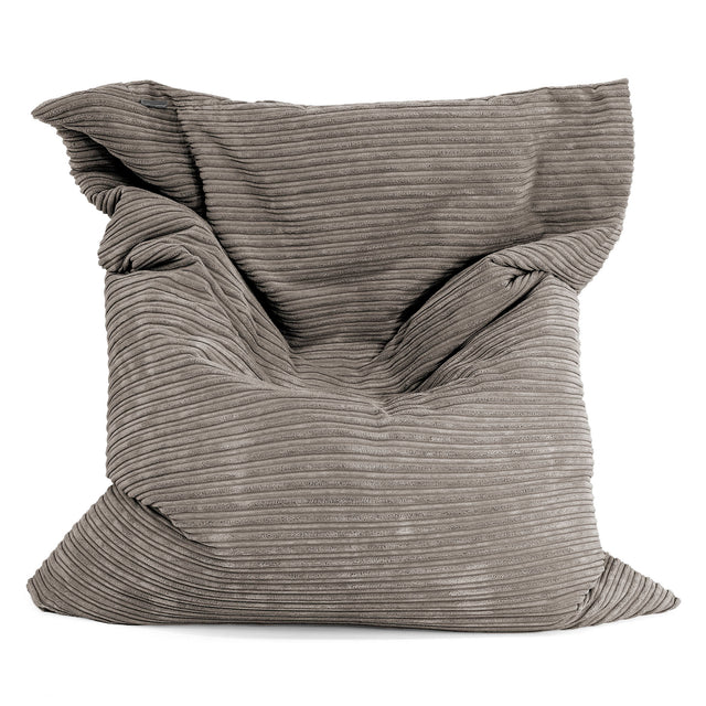 Sitzsack XXL - Cord Schiefergrau 01