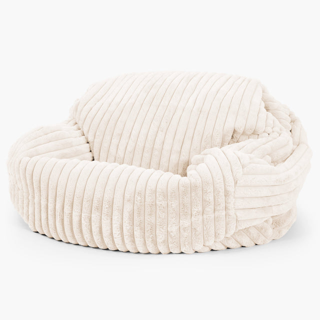 Sabine Sitzsack Sofa Ersatz Bezug - Ultra Plüsch Cord 01