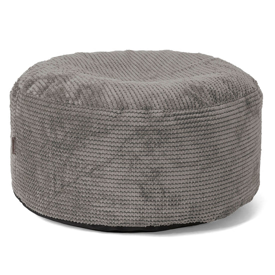 Sitzhocker mit Tablett - Pom-Pom Anthrazit 02