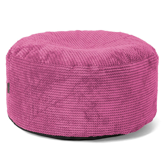 Sitzhocker mit Tablett - Pom-Pom Pink 02