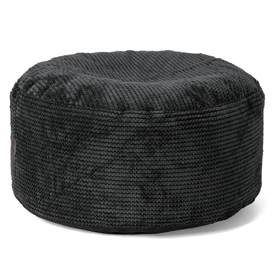 Sitzhocker mit Tablett - Pom-Pom Schwarz 02