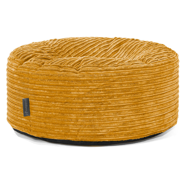 Sitzhocker Pouf - Cord Goldhonig 01