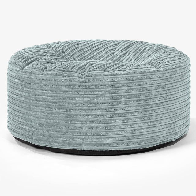 Sitzhocker Pouf - Cord Mintgrün 01