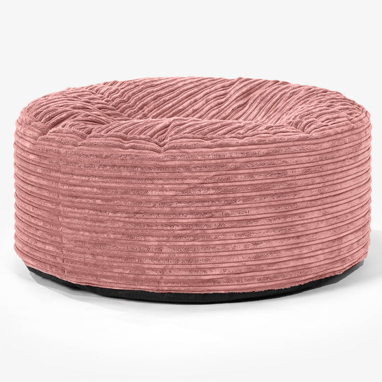 Sitzhocker Pouf - Cord Pfirsich 01